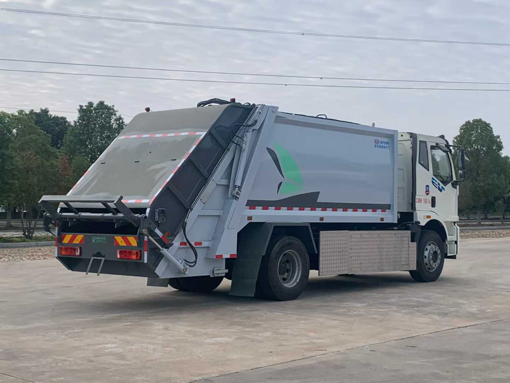 解放14方純電動高端壓縮垃圾車EV圖片4